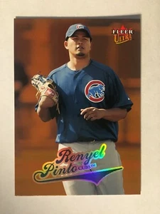 2004 Fleer Ultra #321 Cubs Renyal Pinto Baseball Card  - Picture 1 of 2
