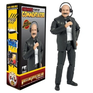 Ultimate Classic Announcer With Deluxe Articulation for WWE Wrestling Figures - Picture 1 of 4