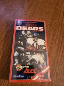 Greatest Moments In Chicago Bears History 1994 VHS Tape Gale Sayers, Butkus NEW - Picture 1 of 7