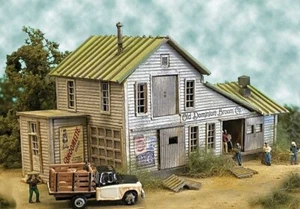 Bar Mills (N-Scale) #0271 OLD DOMINION - Laser Cut Building Kit - Picture 1 of 2
