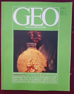 Geo Magazin 01/1982 Meeresbiologie Serengeti Gen-Technik Baikalsee Sundainseln - Bild 1 von 1