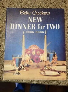 VTG Betty Crocker's New Dinner For Two 1964 First Edition Spiral Bound Cookbook - Picture 1 of 11
