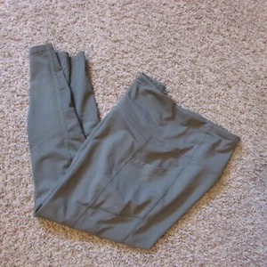 Leggings Gaiam grandi verde oliva pantaloni yoga tasche cargo laterali nuovi senza etichette qualità - Foto 1 di 3