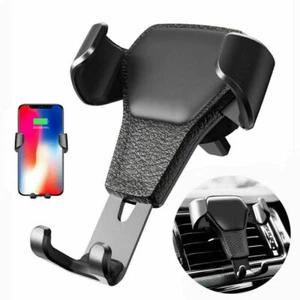 Gravity Car Mount Air Vent Phone Holder for iPhone X XR XS Max Samsung S10 Note9 - Picture 1 of 9