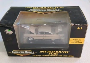 #32362 American Muscle 1958 Plymouth Fury 1:64 Diecast Limited Edition - Picture 1 of 6