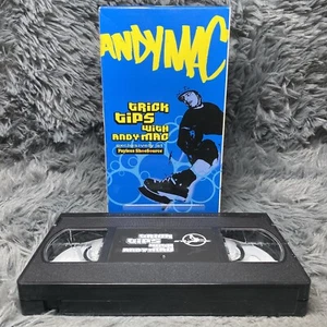 Andy Mac: Trick Tips Andy Mac VHS Beginner & Intermediate Skateboarders Payless - Picture 1 of 8