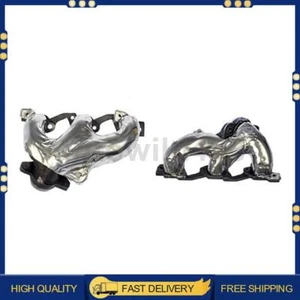 Dorman 2X Left Right Exhaust Manifold For Jeep Wrangler 2007 2008 2009 2010 2011 - Picture 1 of 8