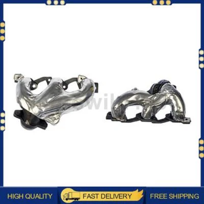 Dorman 2X Left Right Exhaust Manifold For Jeep Wrangler 2007 2008 2009 2010 2011 - Image 1 of 4