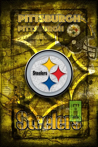 Pittsburgh Steelers Poster, PITTSBURGH STEELERS NFL Print Free Shipping Us Cover