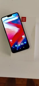 OnePlus 6 Mirror Black 8 GB RAM + 128 GB Storage + CASEs - Afbeelding 1 van 4