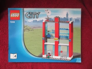 Genuine Original Lego CITY 7208 Instructions Manual - Picture 1 of 1