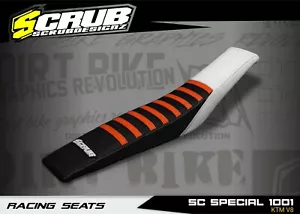 Sitzbezug KTM EXC EXCf 125 200 250 300 400 450 525 2004 2005 2006 2007 SCRUB - Afbeelding 1 van 4