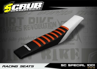 Sitzbezug KTM EXC EXCf 125 200 250 300 400 450 525 2004 2005 2006 2007 SCRUB - Bild 1 von 4