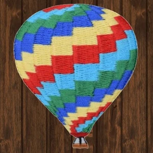 Hot Air Balloon Embroidered Patch — Iron On - Picture 1 of 1
