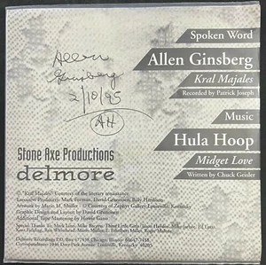 ALLEN GINSBERG – Kral Majales, NEAR MINT US 7" 45 - SIGNED BY Ginsberg! JSA COA - Picture 1 of 5