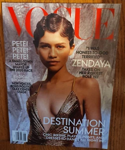 Vogue Magazine Zendaya Kendall Jenner Victoria Caretti Oliver Pearch June 2019 - Picture 1 of 1