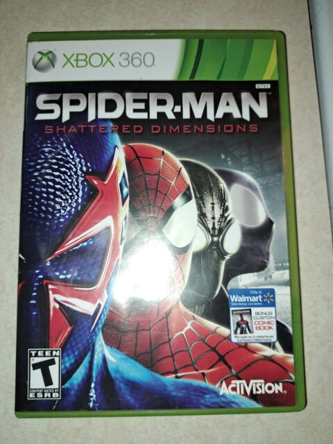 Spider Man Shattered Dimensions - Xbox 360 - Manual Only **NO GAME