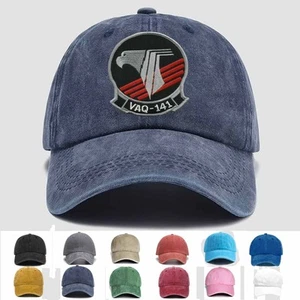 Customized Embroidered Hat Electronic Attack Squadron (VAQ) 141, Gift Idea - Picture 1 of 7