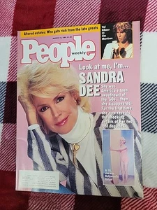 People Magazine March 18 1991 Sandra Dee, Val Kilmer, Joan Collins Unread Ln - Imagen 1 de 19