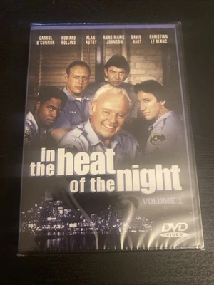 NEW! PRISTINE! In The Heat Of The Night Volume 1 DVD Carrol O'Connor 8 Episodes - Image 1 of 2