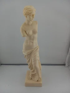 Vintage Venus de Milo Statue Classic Figure A. Santini Italy Signature & Sticker - Picture 1 of 8