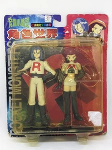 VINTAGE 1998 Pokemon Team Rocket Jesse & James Tomy Audley DAMAGED PACKAGING - Picture 1 of 9