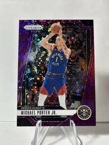 MICHAEL PORTER JR. 2024-25 PANINI PRIZM FAST BREAK PURPLE NUGGETS #/75 - Picture 1 of 2
