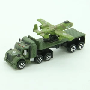 Micro Machines Micromachines GIG Galoob Lotto 25072812 Military Truck + Plane - Foto 1 di 3
