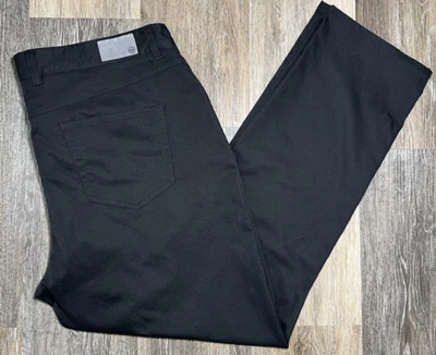 Pantalones de golf Peter Millar para hombre 34X30 azul marino EB66 rendimiento elásticos cinco bolsillos Foto 1 de 4