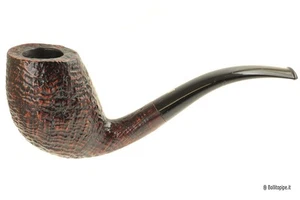 Estate pipe: Ser Jacopo - Sanblast (S2) (R) - Half Bent Billiard - Picture 1 of 7