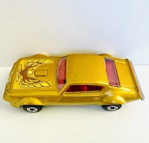 MATCHBOX SUPERFAST PONTIAC FIREBIRD 1979 GOLD MADE IN ENGLAND TRANS AM - Picture 1 of 6