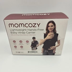 Momcozy Baby Wrap Carrier, Easy to Wear Infant Carrier Slings, Lightweight NEW - Picture 1 of 4