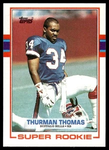 1989 Topps #45 Thurman Thomas - Picture 1 of 2