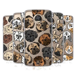 HEAD CASE DOG HEAD PATTERNS SOFT GEL CASE FOR MOTOROLA PHONES - Picture 1 of 12