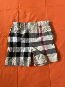 BURBERRY KINDER NOVA CHECK 4 TASCHEN FREIZEIT SHORTS Gr. 18 Monate - Bild 1 von 6