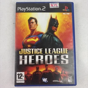 Justice League Heroes Sony PlayStation 2 PS2 Game 2006 PAL - Picture 1 of 6