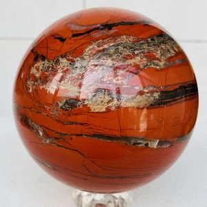 Natural Red jasper ball quartz crystal Sphere Reiki energy healing 2320g - Picture 1 of 13