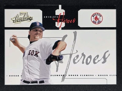 Roger Clemens 2005 Absolute Memorabilia Heroes Gold 84/250 RED SOX - Image 1 of 2
