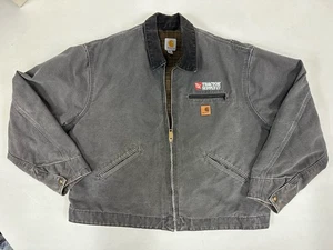 Giacca vintage Carhartt Detroit J97 GVL taglia 2XL Reg - Tractor Supply Co - Foto 1 di 13