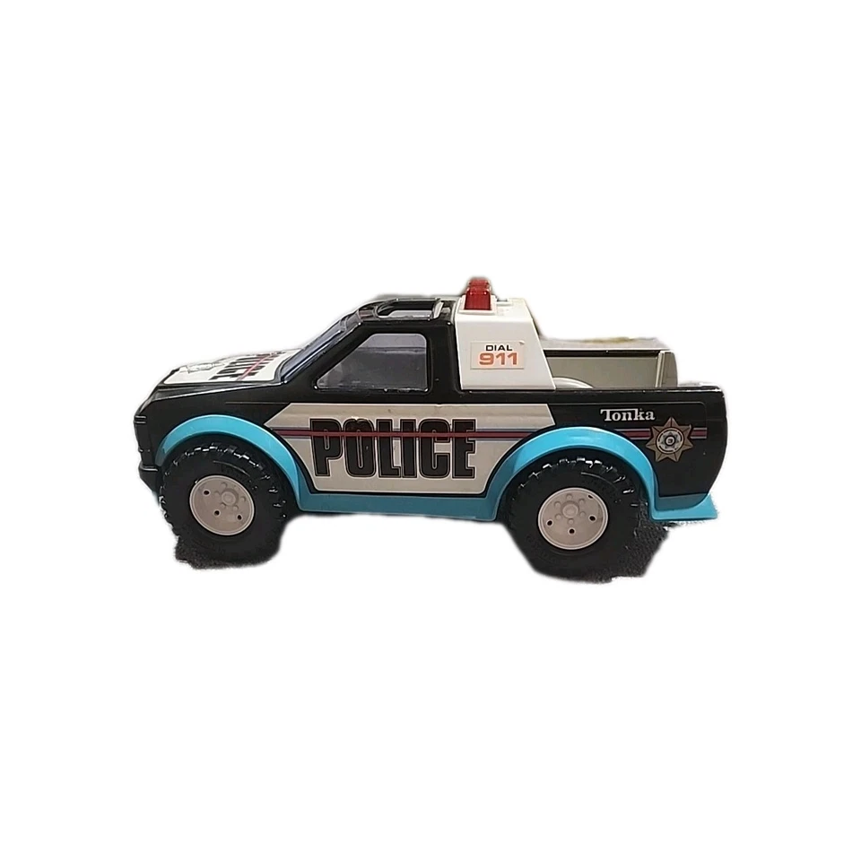 1991 Tonka State Police Highway Patrol Truck With Lights & Sounds Toy Vintage - Image 1 of 4