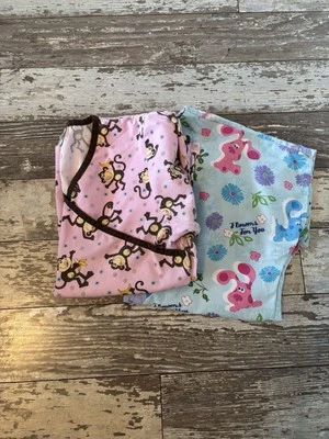 Preowned Women’s Short Sleeved Scrub Tops Size M, Set Of 2, Pediatric Prints - Image 1 of 4