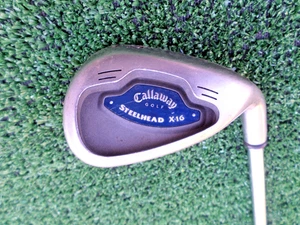 Callaway X-16 Steelhead 9 Iron, Ultra Light Constant Weight Steel Shaft, RH - Picture 1 of 6