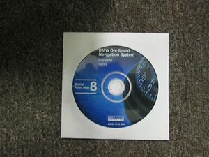2003-2 BMW On Tabla Navegación Sistema 8 Canada CD DVD OEM Fábrica Concesionario - Imagen 1 de 3