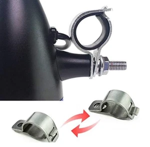 Black Radio Universal IP56 Waterproof USB Port Motorcycle Bluetooth Audio System - Picture 1 of 5