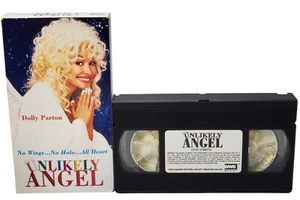 Unlikely Angel VHS Tape Promotional Screener Dolly Parton Roddy McDowall HTF - Picture 1 of 14