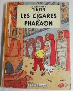 #30 All Adventures Of Tintin All Lighter the Pharaoh 1955, Vintage, Decoration - Picture 1 of 6