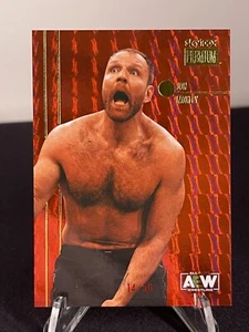2022 AEW Upper Deck Metal Universe Skybox Premium Jon Moxley Star Ruby /50 #PP-9 - Picture 1 of 2
