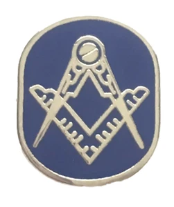 Freimaurer Wappen Emaille kleine Anstecknadel Abzeichen (K105) - Bild 1 von 3