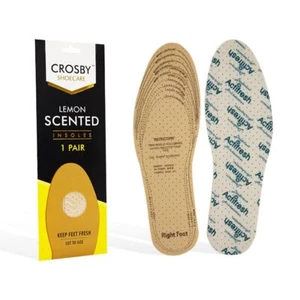 Schuhpolster Einlegesohle Crosby Lemon-Duft Unisex durchgehende Innensohle für Stiefel/Schuhe - Bild 1 von 8