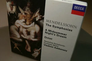 mendelssohn the symphonies a midsummer nights dream octet cd box set - Picture 1 of 2